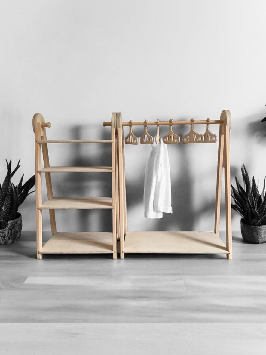 Παιδική γκαρνταρόμπα  Woodengoods  Σετ